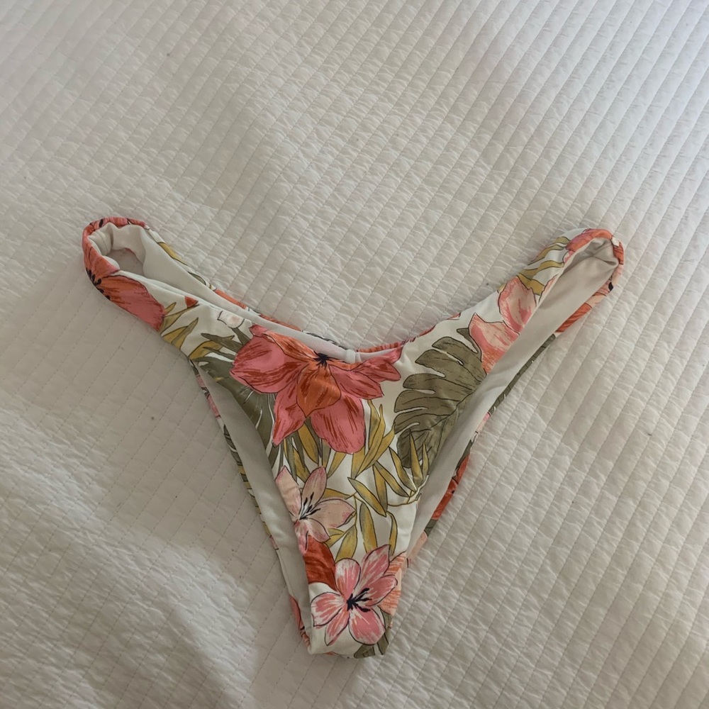 Floral bikini bottom